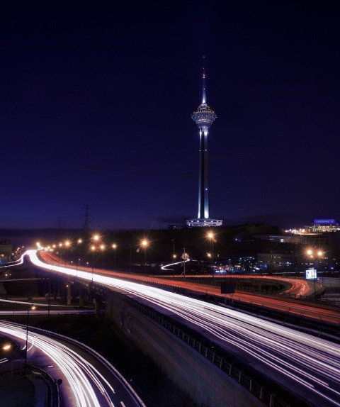 中东第一高塔 米拉德塔milad tower